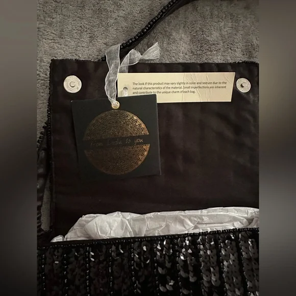 Viral ♦️🖤 Las Vegas Beaded Bag ♦️🖤 - Picture 6 of 11